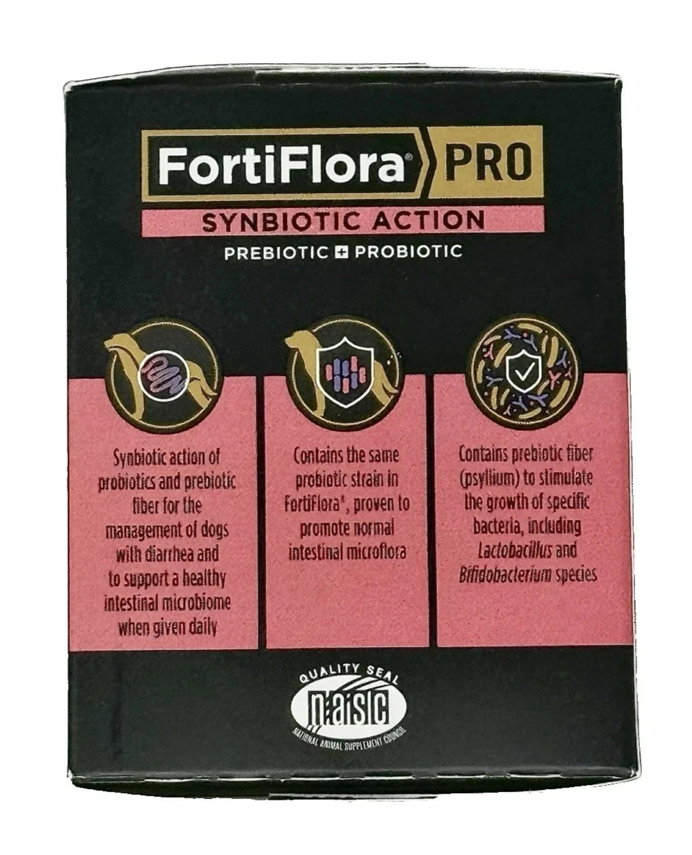 PURINA FortiFlora PRO Synbiotic Action Dog Probiotic Supplement 30packs