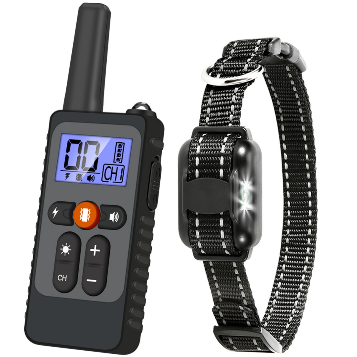 3300 FT PET Dog Training Collar Rechargeable Remote Shock Pet Waterproof Trainer