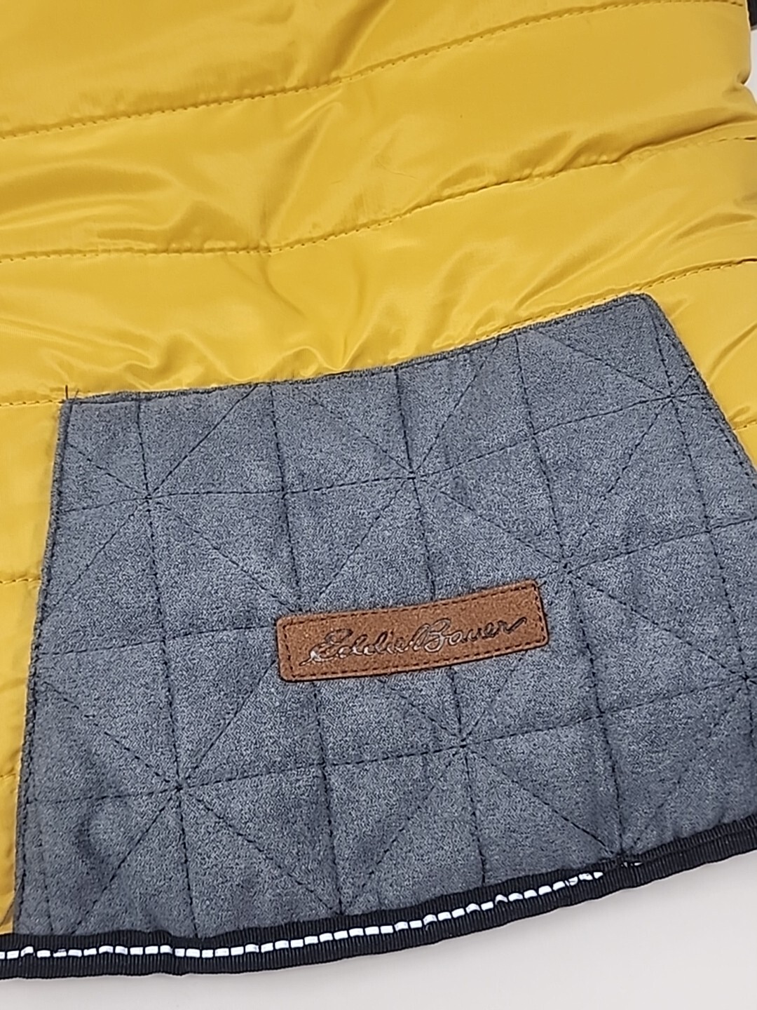 Eddie Bauer Pet Apparel DOG Jacket Fleece Cold Winter Coat LARGE 35-65 lbs NWT