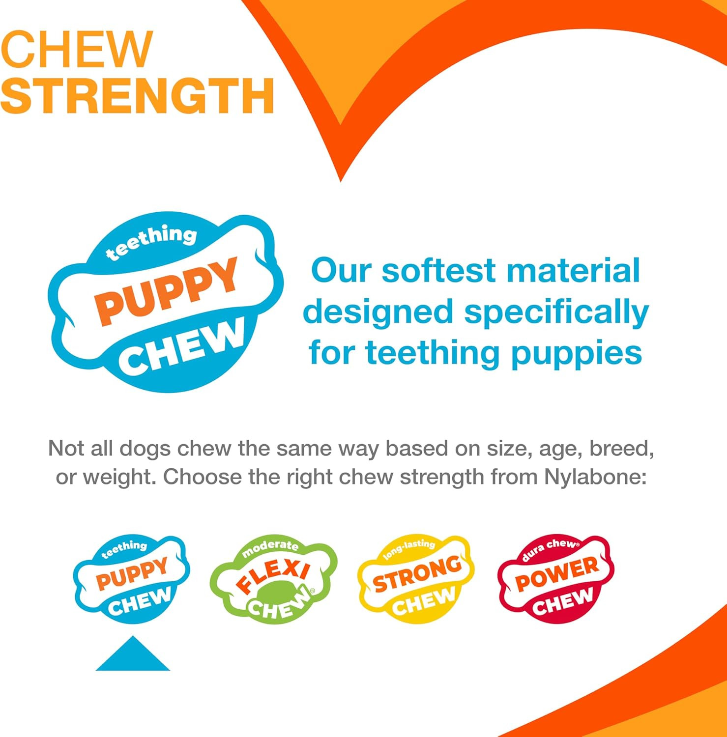 Ring Bone Chew Toy for Puppies, Puppy Teething Toys, Puppy Enrichment Toys, Chic