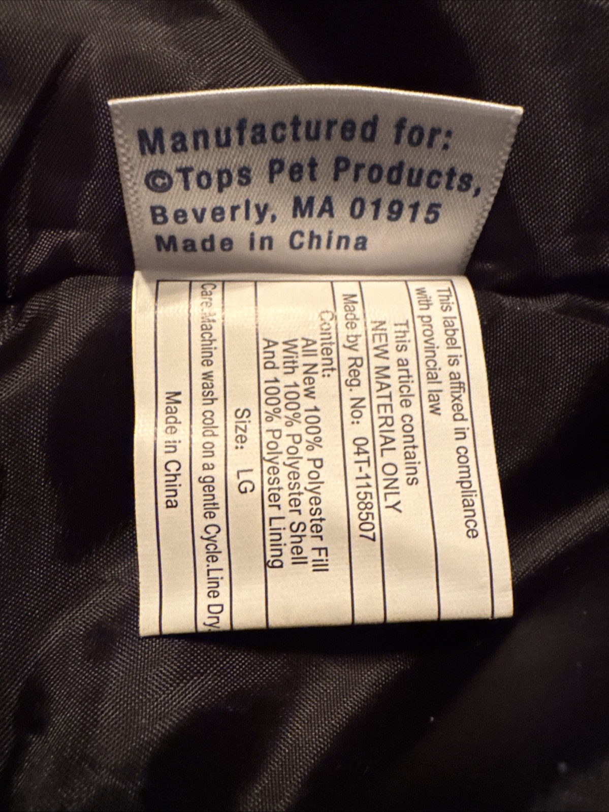 CASUAL CANINE Coat w Hood for Dog SIZE LARGE ZIP OFF LEGS /HOOD READ PLEASE!