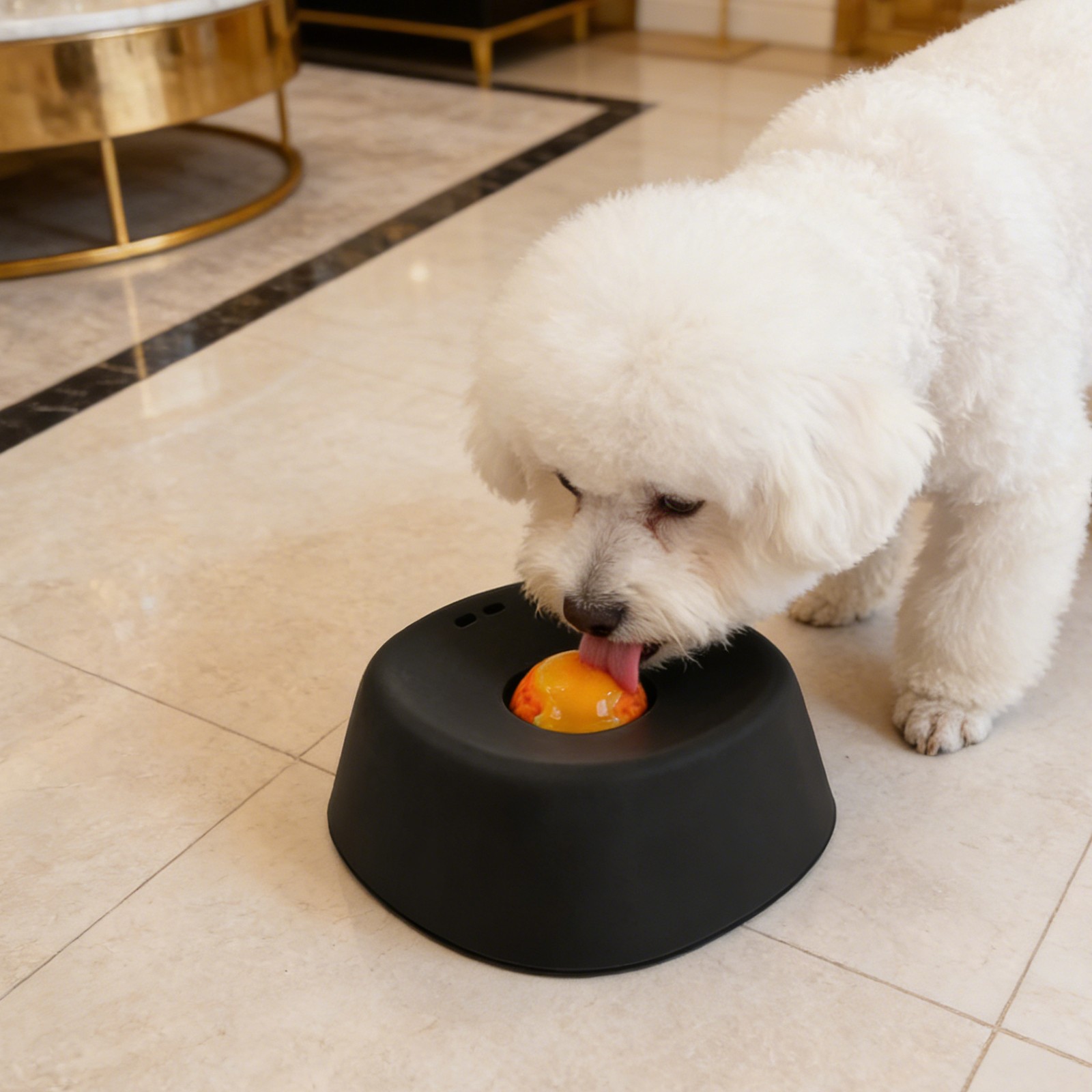 Slow Feeder Dog Bowl, Interactive Feeding Slow Dog Bowl, ABS Dog Food Bowl