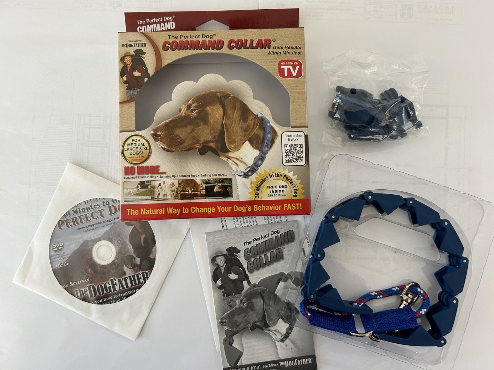 Don Sullivan Perfect Dog Command Collar Pinch Training FREE DVD & Links included