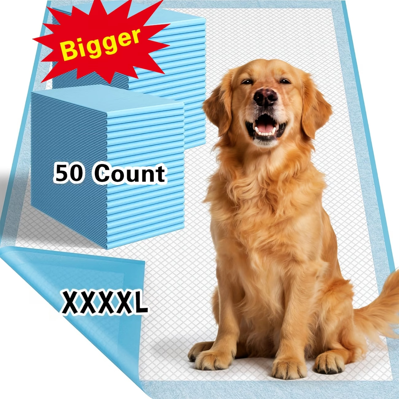 50/100PCS 32″ x 58″ Extra-large size Housebreaking Dog PEE Pads