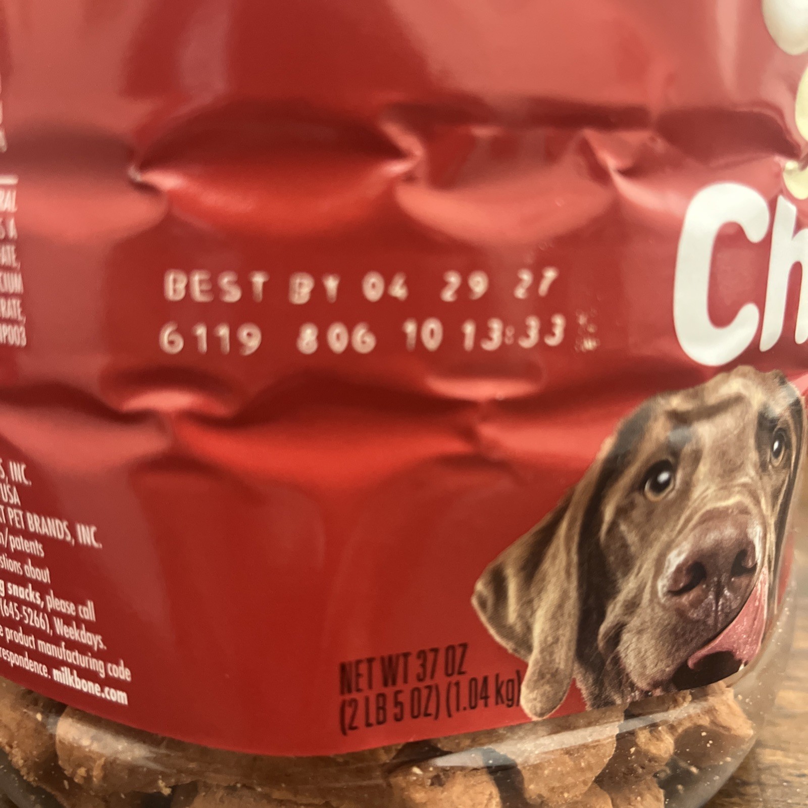 Milk-Bone Soft and Chewy Beef and Filet Mignon Recipe Dog Treats 37oz,