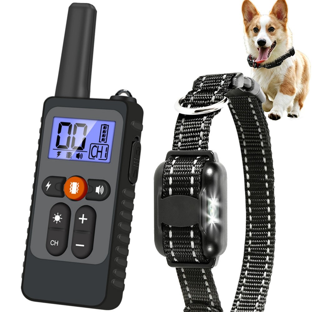 3300 FT PET Dog Training Collar Rechargeable Remote Shock Pet Waterproof Trainer