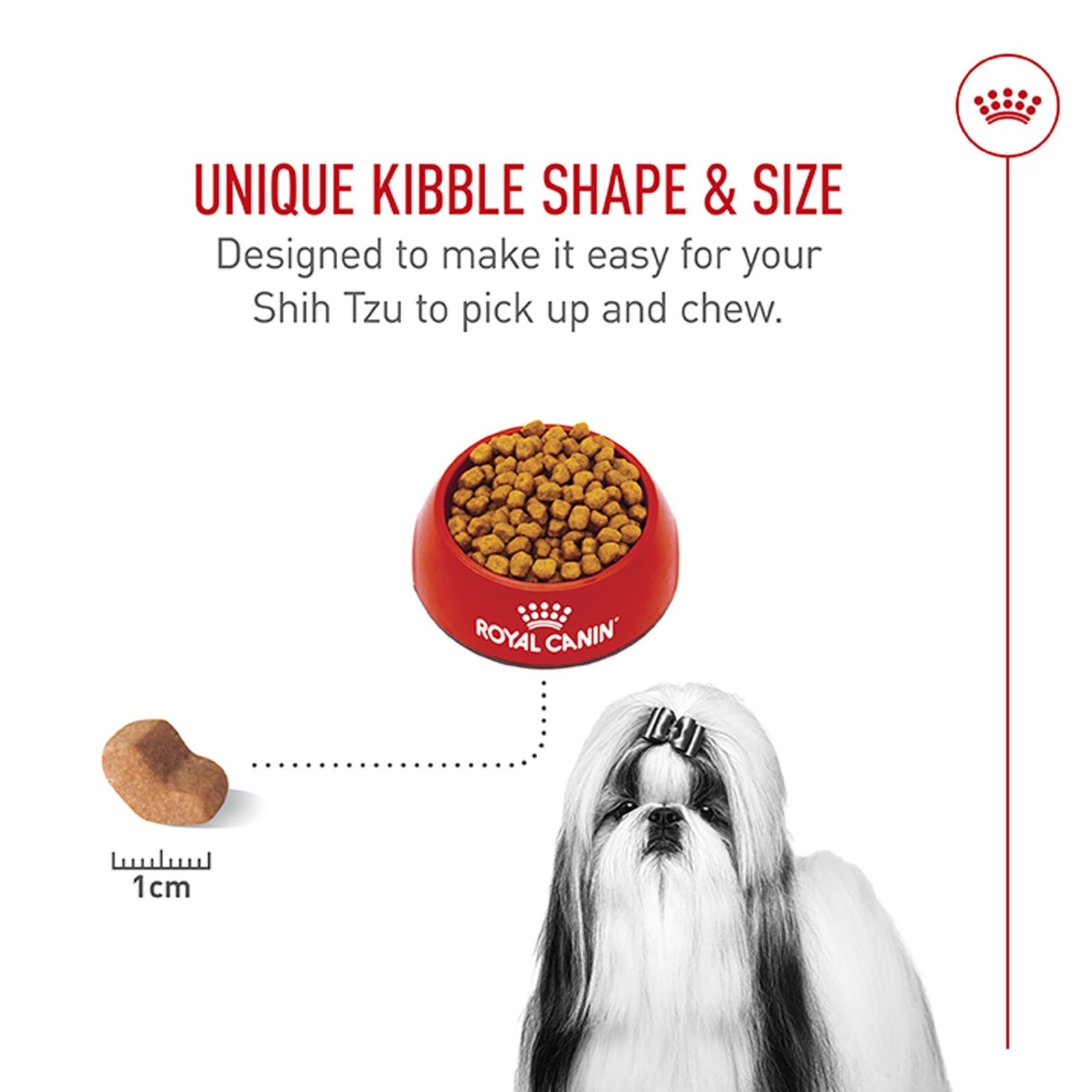 Royal Canin Adult Dry Dog Food – Shih Tzu Breed Health Nutrition, 10Lb