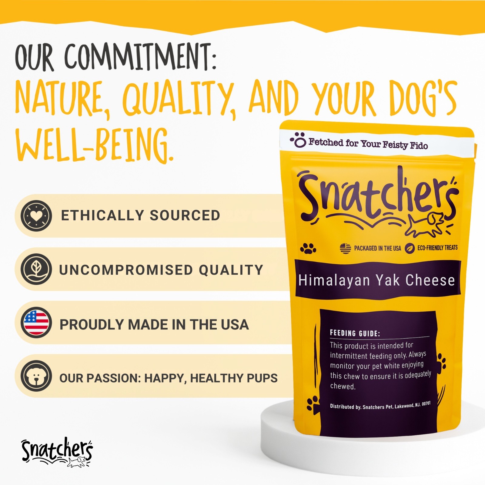 All-Natural Smoked Bone Marrow Dog Chew – Long-Lasting Beef Bone Treat