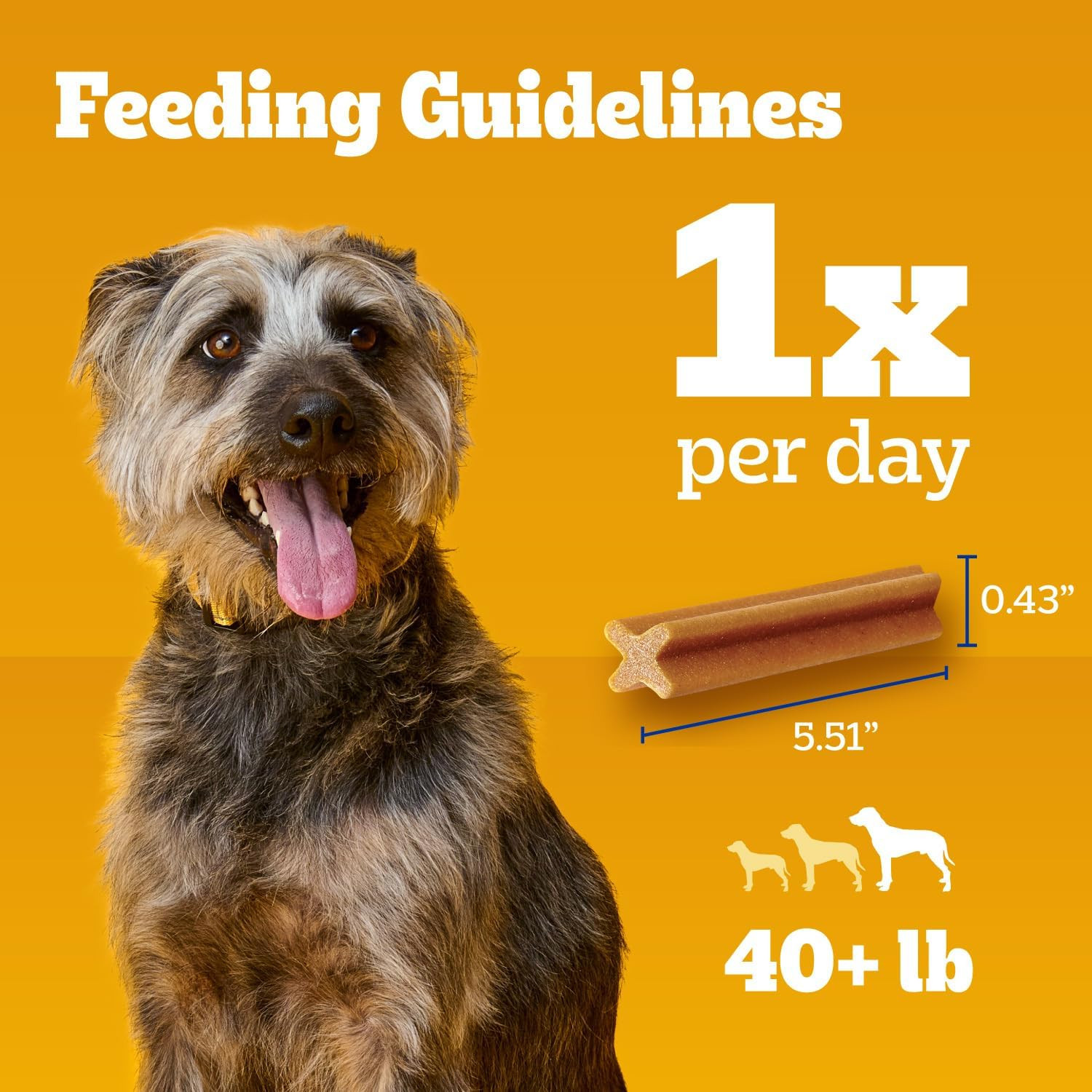 Pedigree Dentastix Large Dog Treats, Original, Beef & Fresh, 2.73 lb. Variety Pa