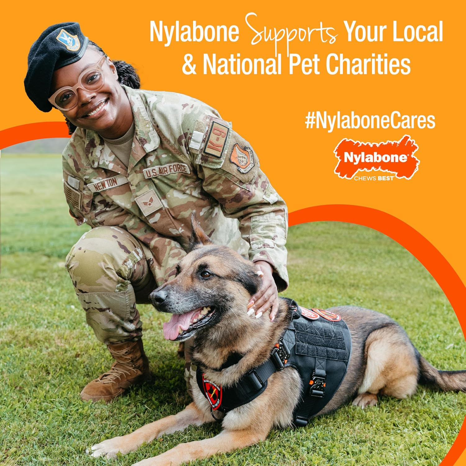 Nylabone Textured Ring Power Chew Toy for Dogs, Dog Toys for Aggressive Chewers,