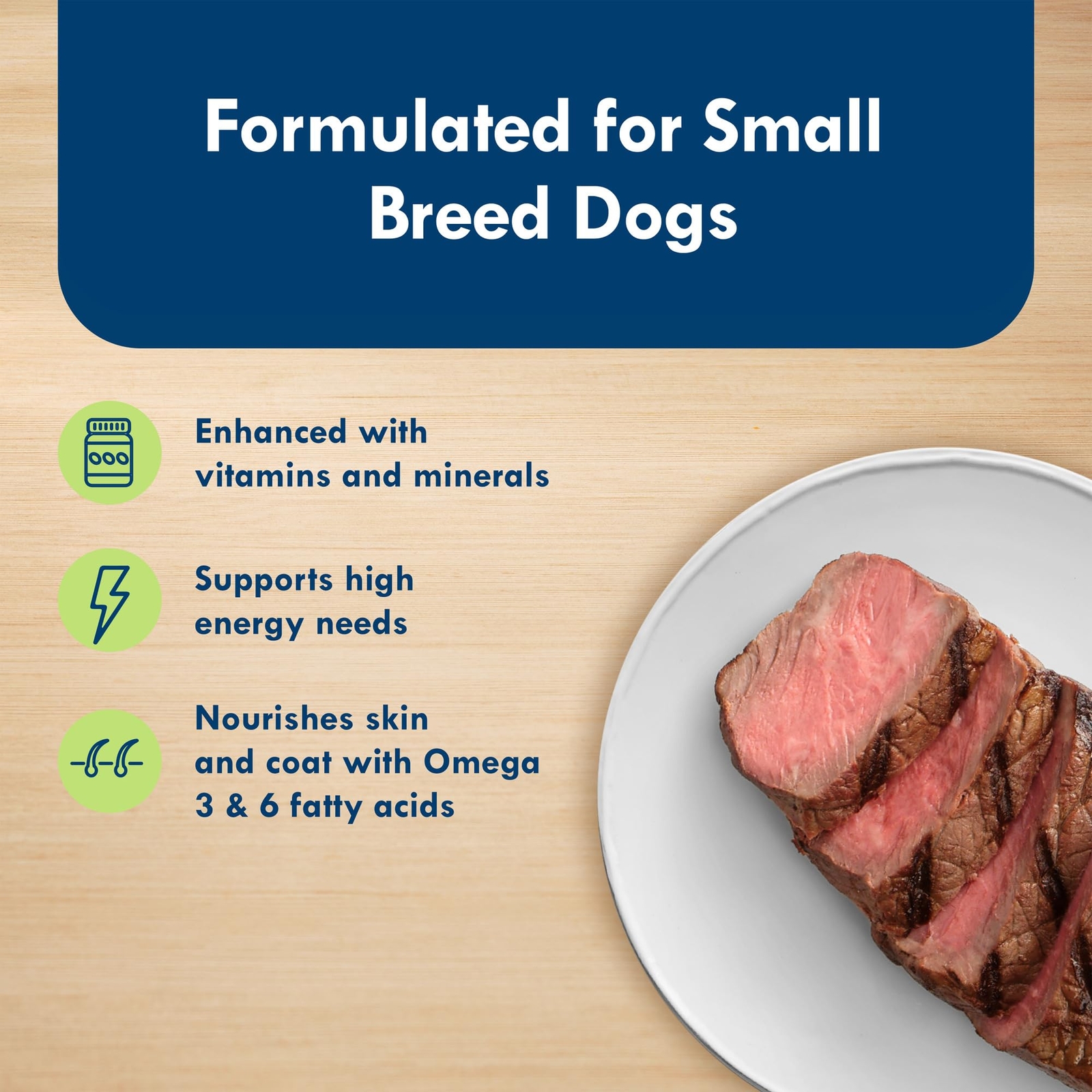 Blue Buffalo Divine Delights Filet Mignon Wet Dog Food for Small Breeds 12 Cups