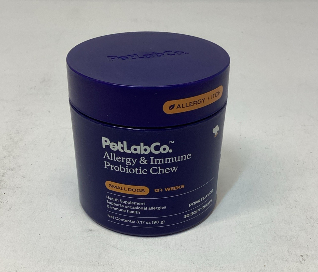 PetLab Co Allergy & Immune Probiotic Chews Small Dogs 30 Ct Exp 04/2027
