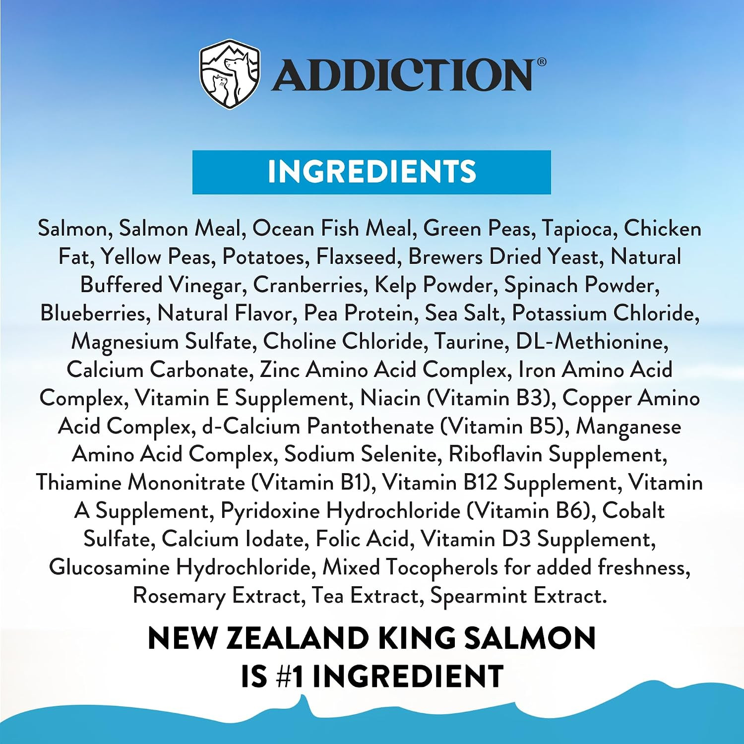 Salmon Bleu Grain-Free Dry Dog Food – Rich in Prebiotics to Support Skin, Coat &