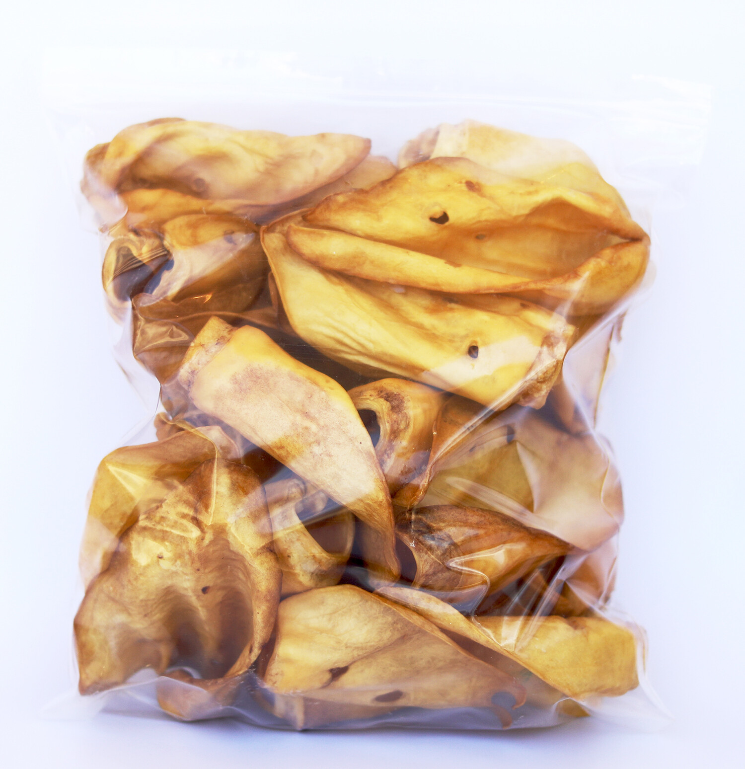 ALL NATURAL Beef SMOKED Cow Ears DOG Treats 25CT- FDA & USDA APPROVED-