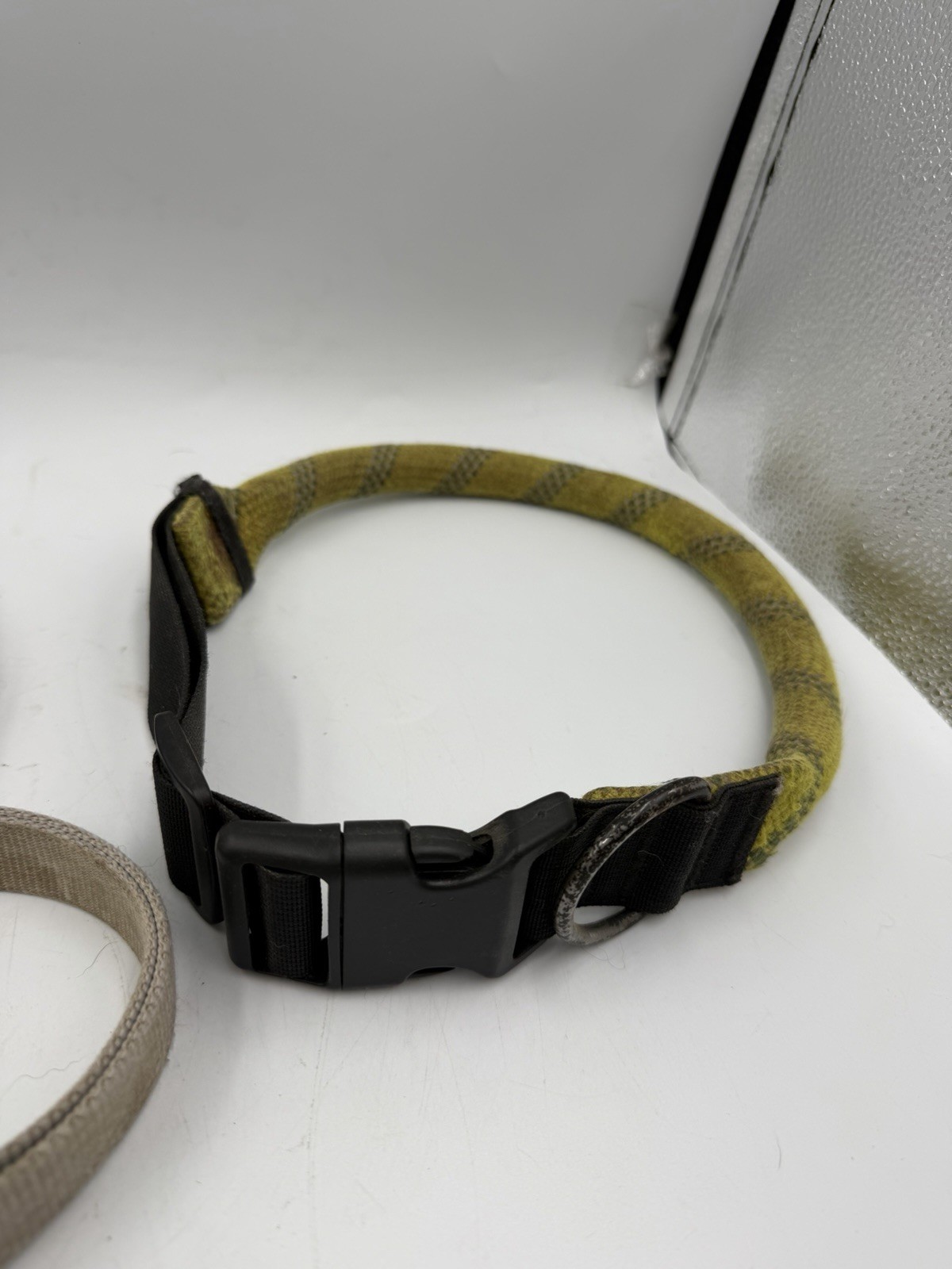 Lot Of 4 Used M/L/XL Dog Collars Training Etc – 1 Martingale