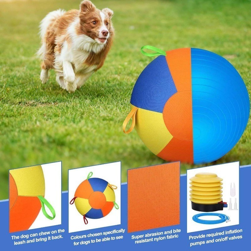 Jumbo Ball, Giant Herding Training Ball for Dogs