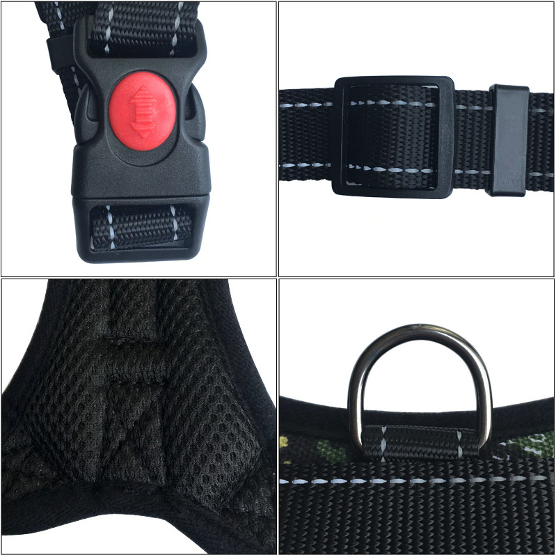 No Pull Dog Pet Harness Adjustable Control Vest Dogs Reflective XS S M Large XXL