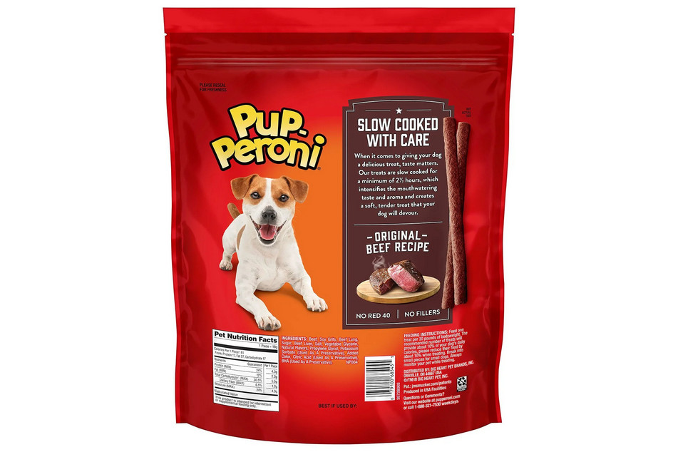 Pup-Peroni Dog Treats Original Beef Flavor 46oz Soft Chewy Snacks