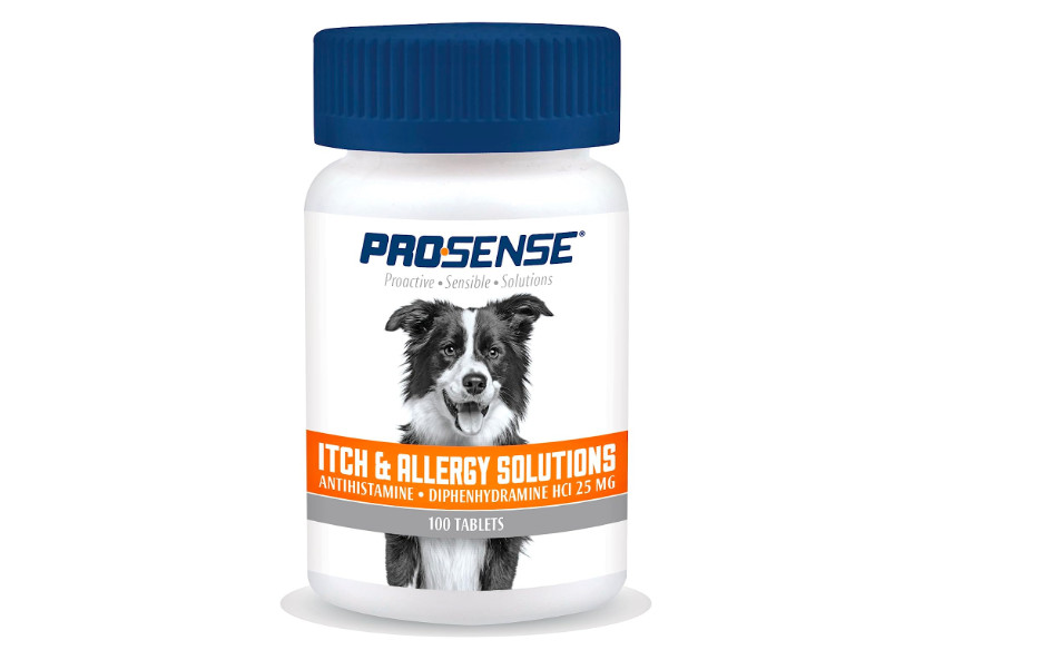 Itch Allergy Dog Pet Fast Relief Chewable Tablet Itchy Pets Supplement 100 Count