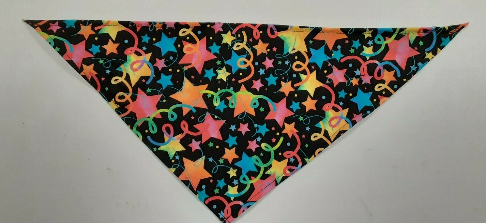Dog Bandana/Scarf Tie On, New Year’s Day, Celebration, Stars, xS, S, M, L