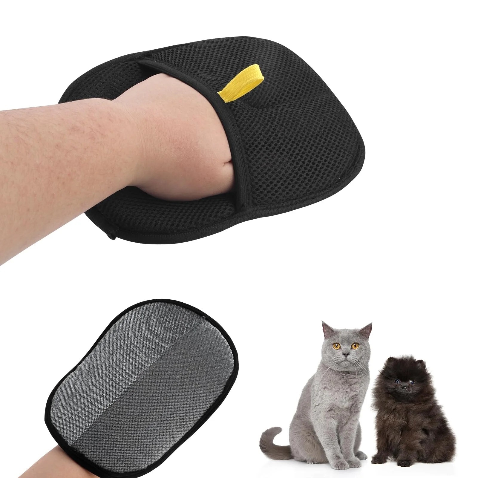2025 Glove Cat Grooming Gloves Cat Hair Remover Pet Hair Remover Glove