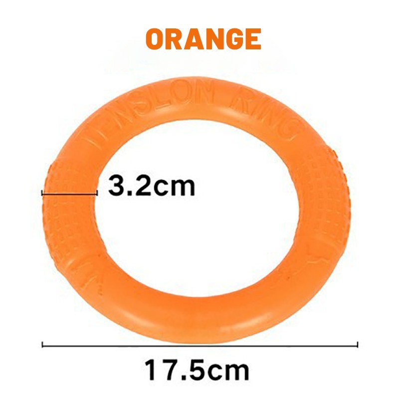 Dog Chew Ring Toy – Indestructible, Flying, Floating Fetch Training Fun