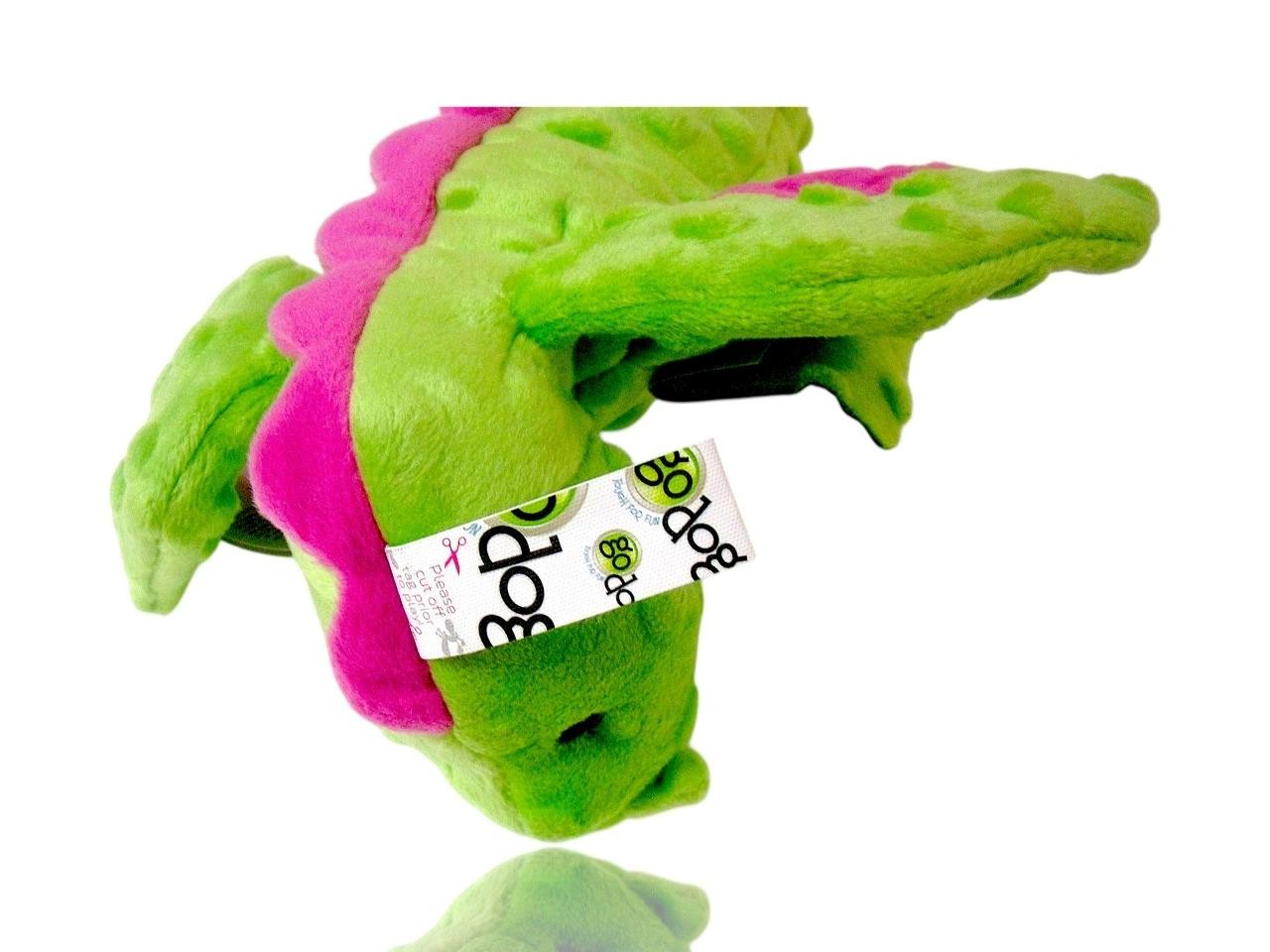 (2-Pack) GoDog Squeaky Dog Toy Large Skinny Dragon Durable w/ Chew Guard 16″ New