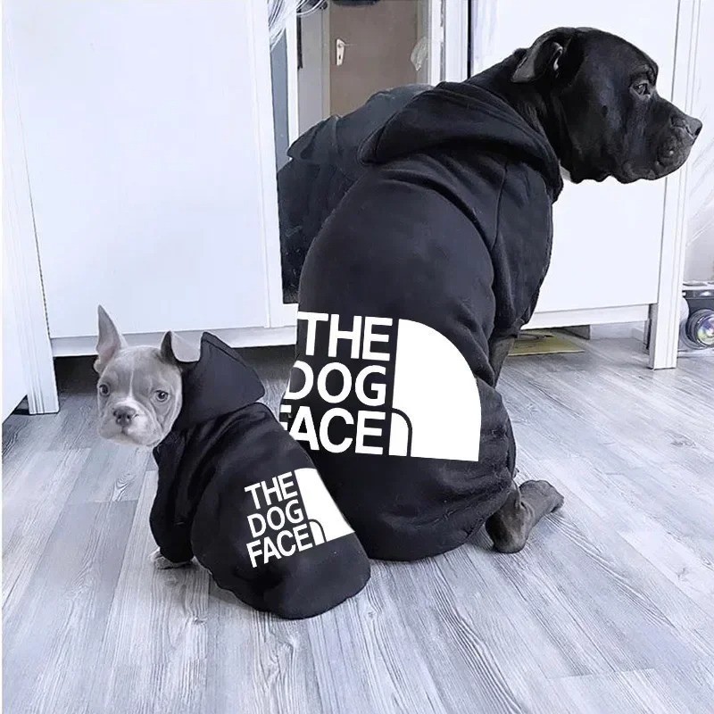 Dog Winter Hoodie, The Dog Face Coat Warm Dog Vest for Small Medium Large Dog
