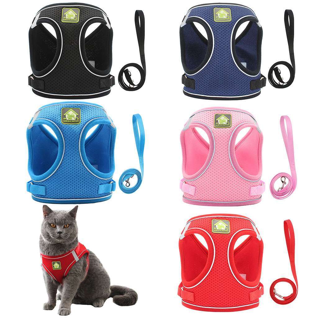 No Pull Dog Pet Harness Adjustable Control Vest Dogs Reflective XS S M Large XL
