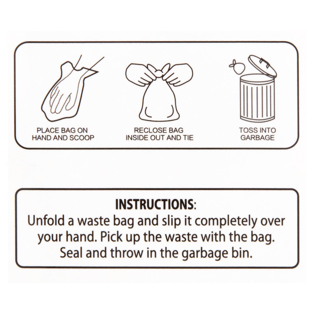 Vibrant Life 360 PET WASTE BAGS | DURABLE | LEAK-PROOF | 24-ROLLS | Dog Suppies
