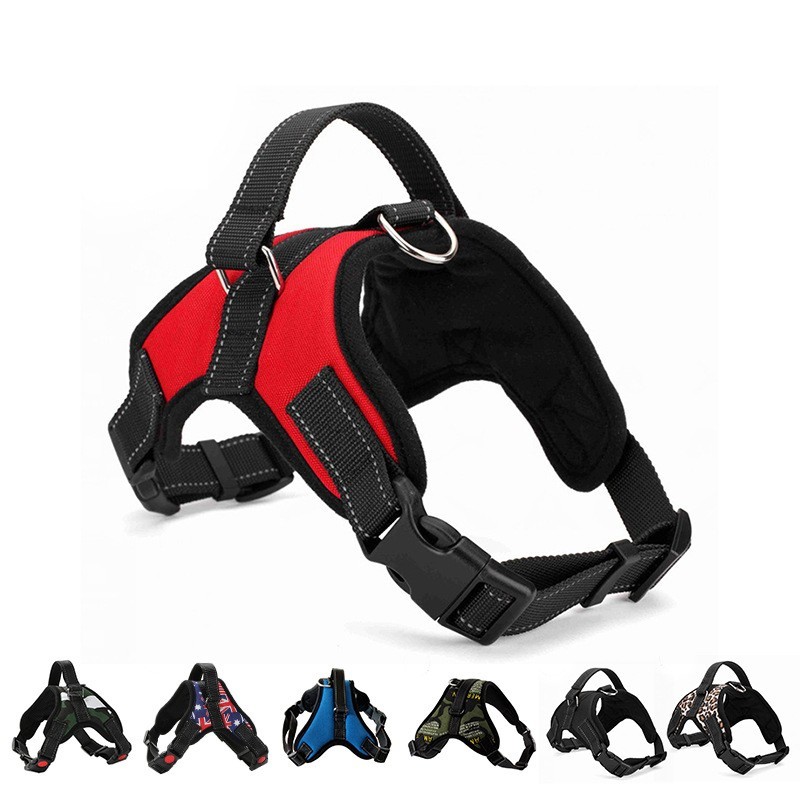 Dog Harness Quick Release Vest Pet XS-XL Harness Nylon Material Breathable