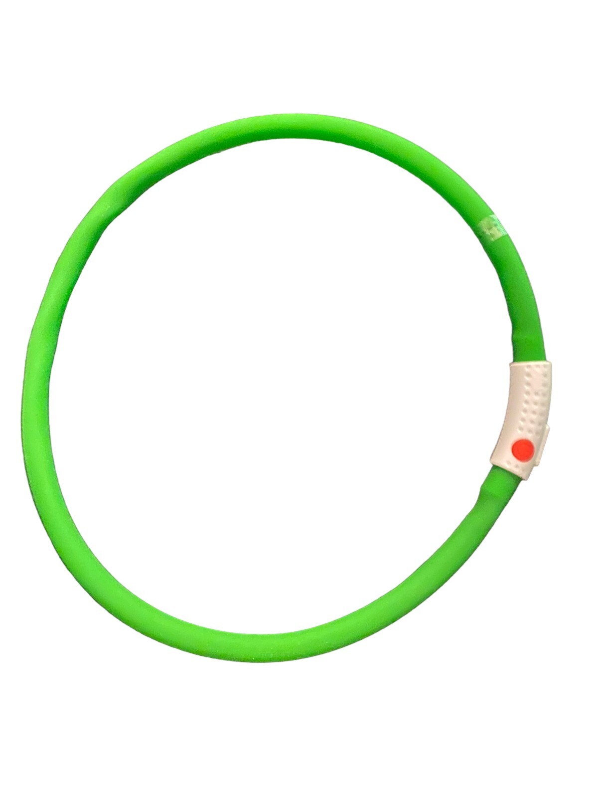 Green LED Dog Collar BSEEN High Visibility USB Rechargeable 3 Modes Cut to Size