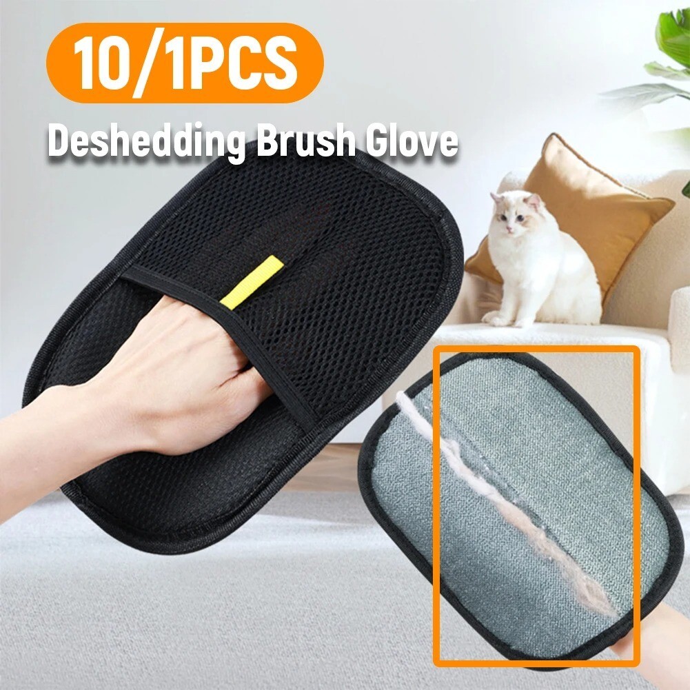 2025 Glove Cat Grooming Gloves Cat Hair Remover Pet Hair Remover Glove