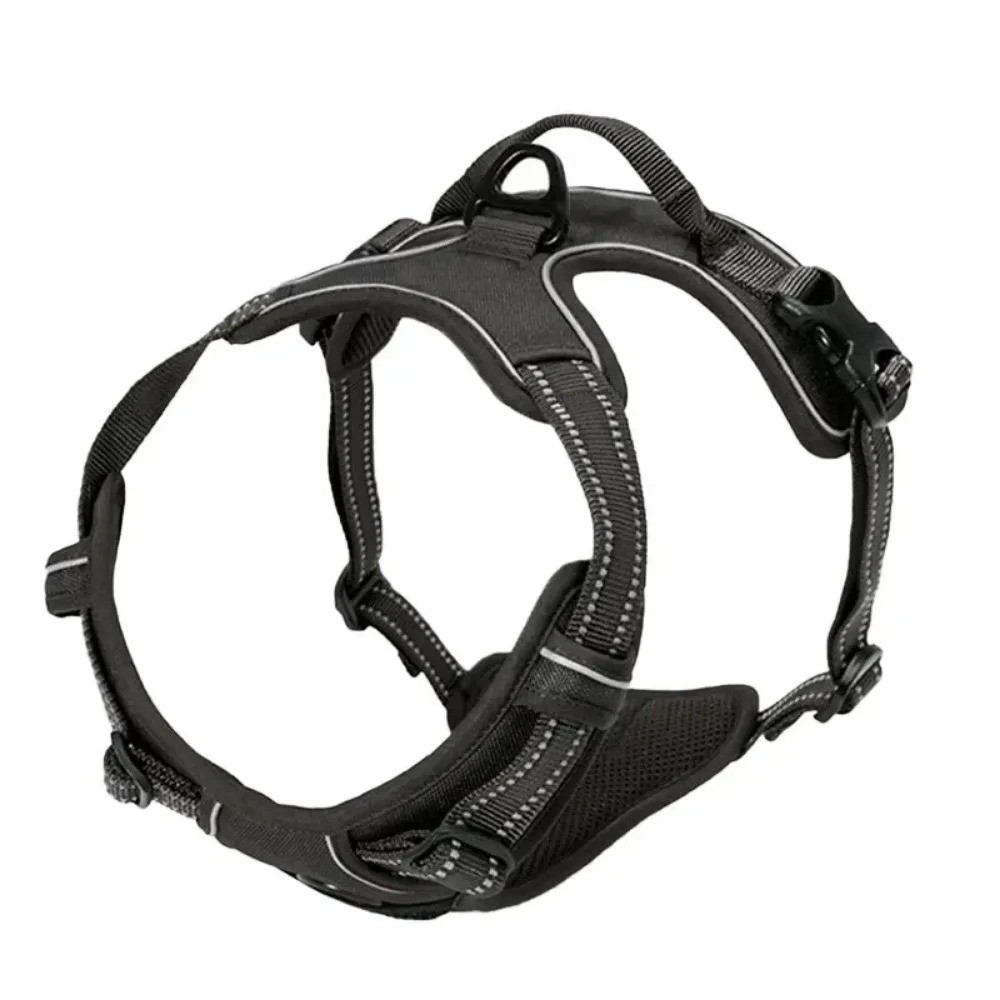 rabbitgoo Dog Harness with 2 Leash Clips No-Pull Reflective Vest for Large Dogs