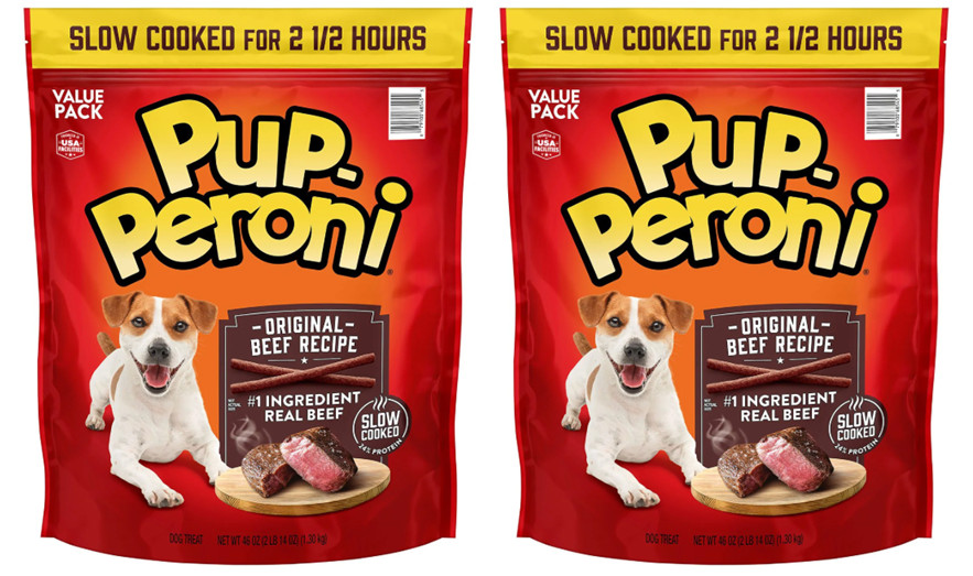 2 pack Pup-Peroni Dog Snacks, Original Beef Flavor, 46 oz. – FREE shipping
