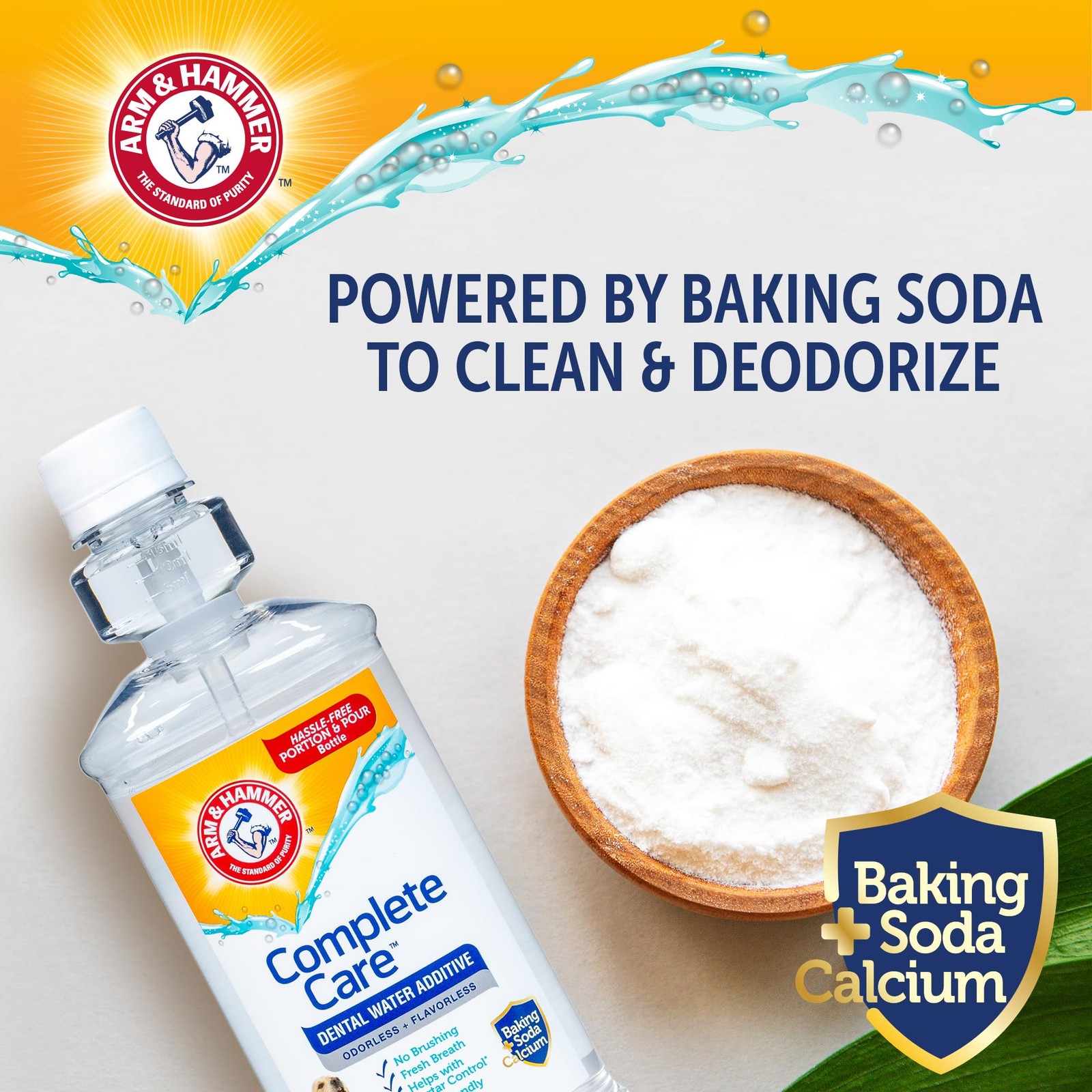 Arm & Hammer Complete Care Dental Water Additive for 16 Fl Oz (Pack of 1)