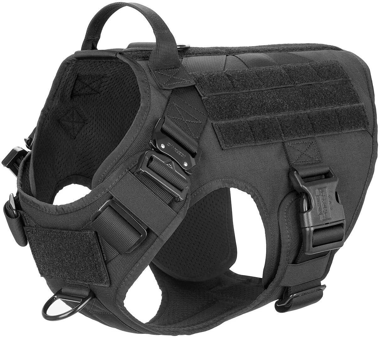 NEW Tactical Dog Vest Harness – Military K9 Dog Training Vest – Working Dog