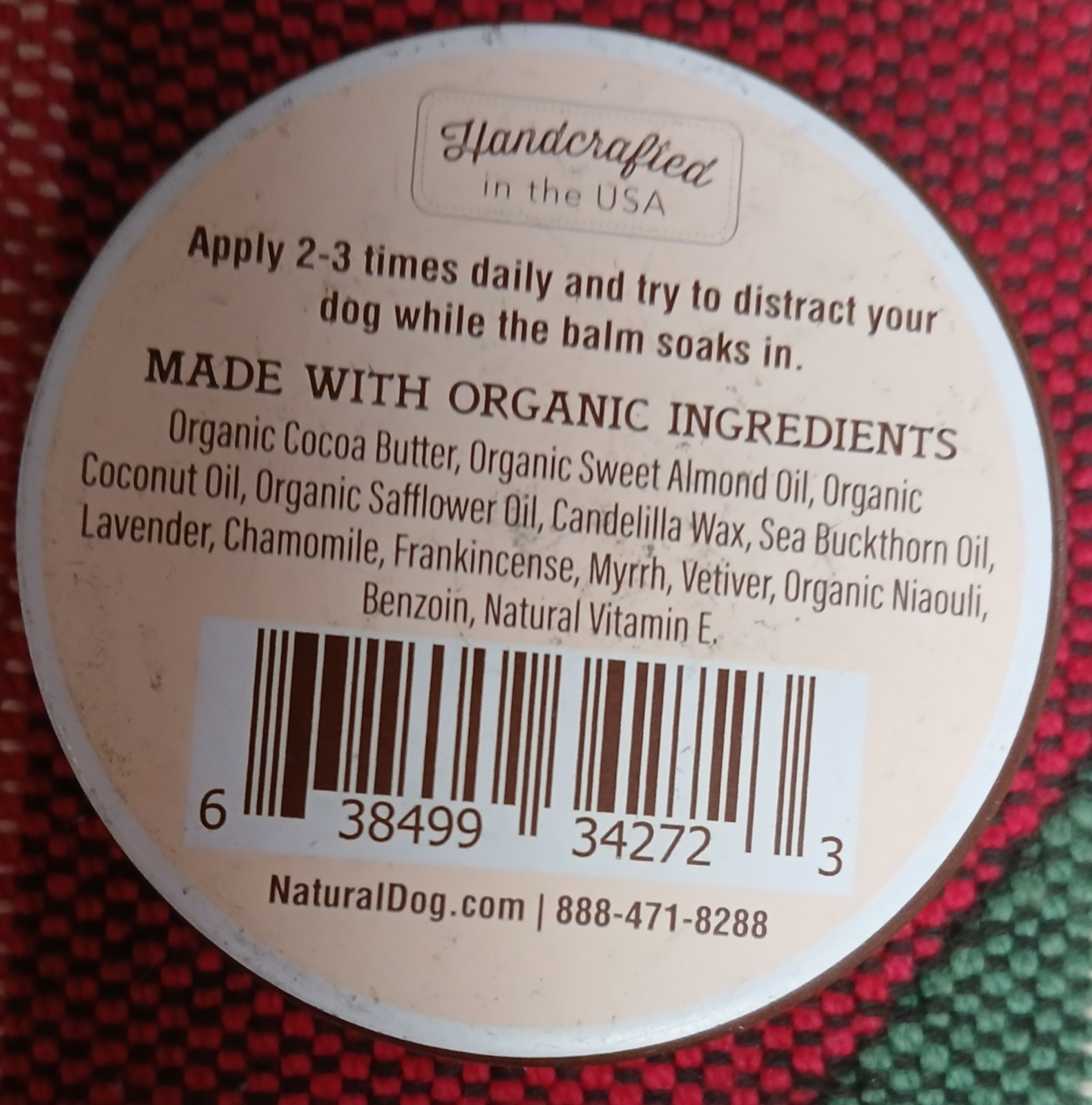TWO-Natural Dog Company Skin Soother Hot Spots Rashes Dry Skin 1oz each FREE SHP
