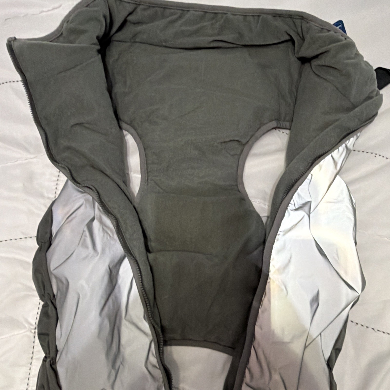 Youly Trailblazer Reflective Water-Resistant Dog Coat, XXXL Silver/Gray