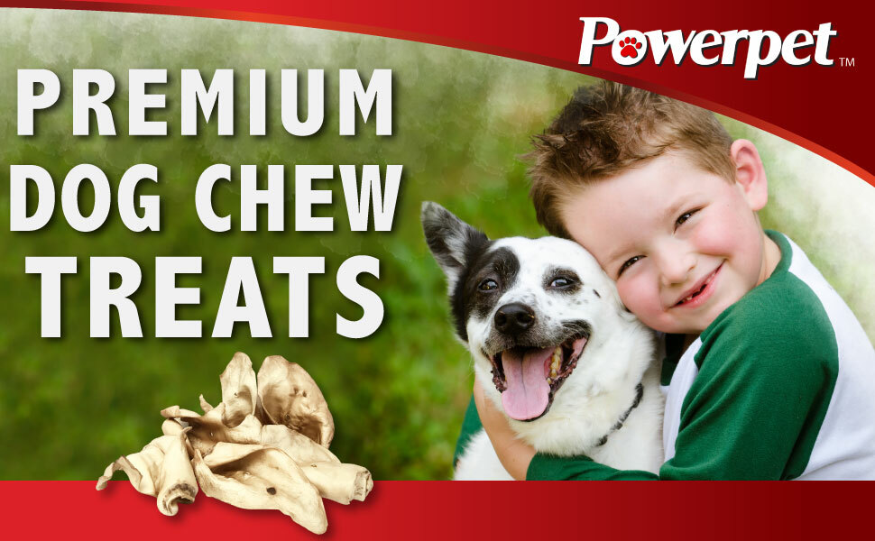ALL NATURAL Beef Cow Ears-DOG Treats 25CT Natural Flavor-FDA & USDA APPROVED