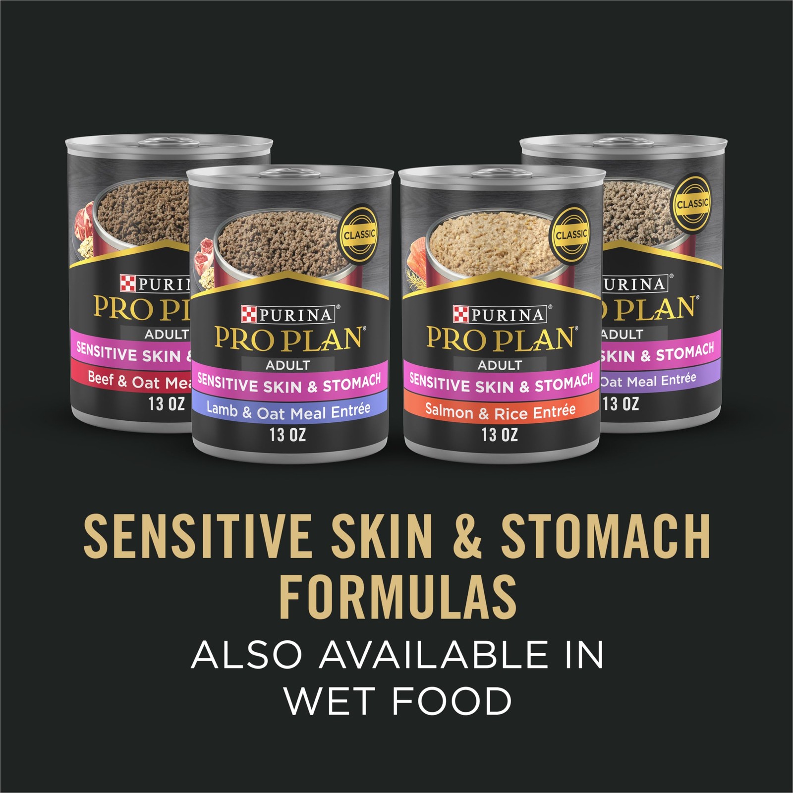 Purina Pro Plan Sensitive Skin and Stomach Dog Food Small 4 Pound (Pack of 1)