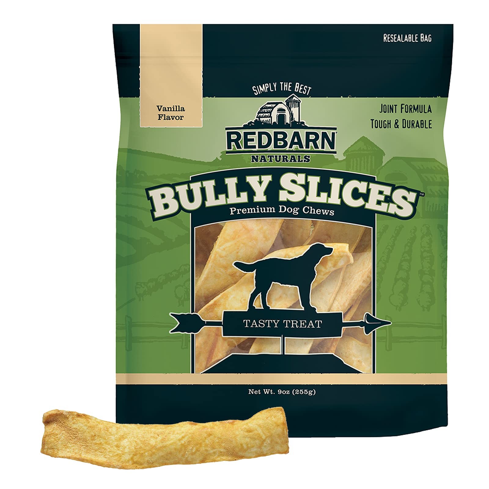 Redbarn All Natural Bully Stick Treat with Gravy for Dogs 9 Ounce Pack