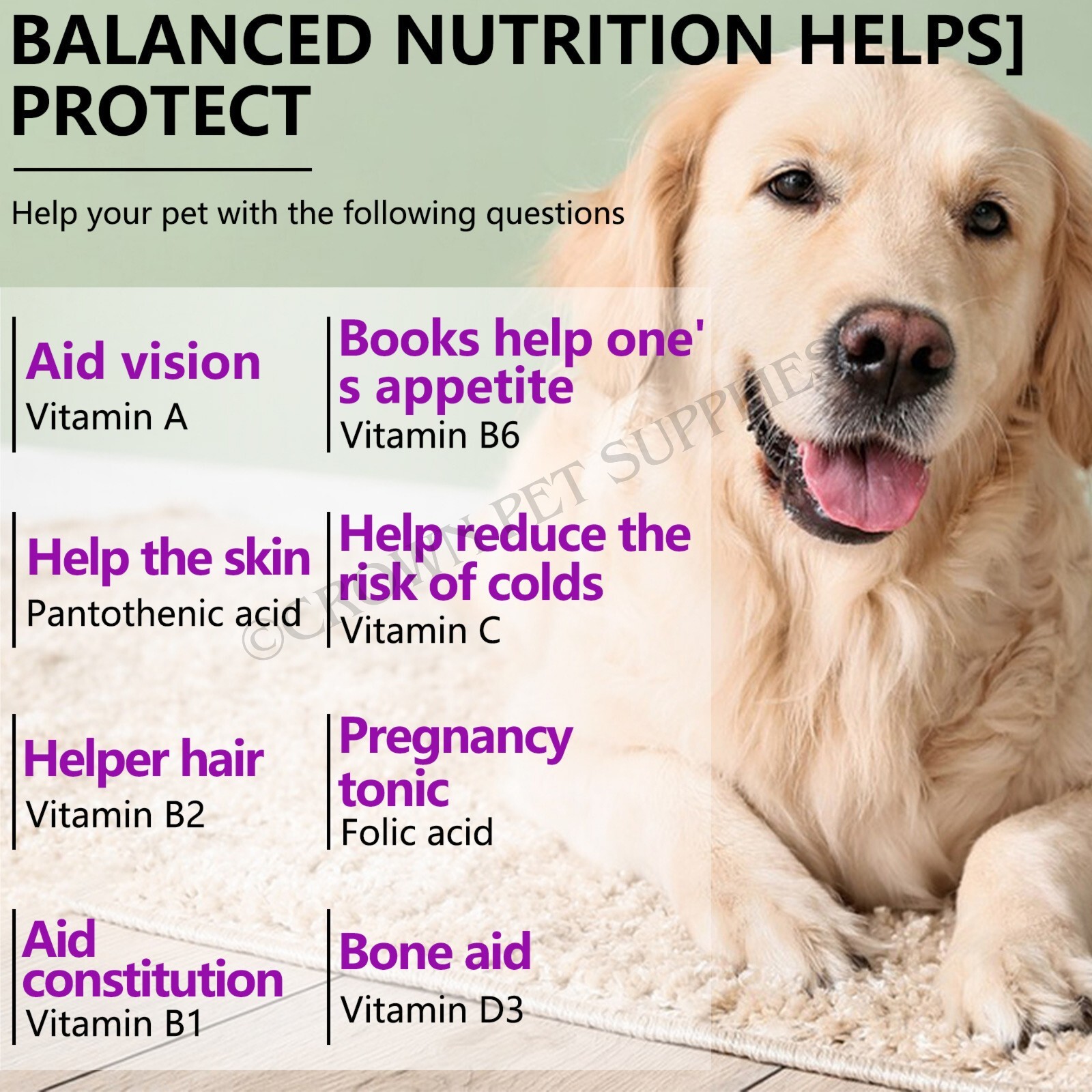 15 in 1 Dog Multivitamins and Supplements, Dog Hip and Joint Supplement, 150 CT
