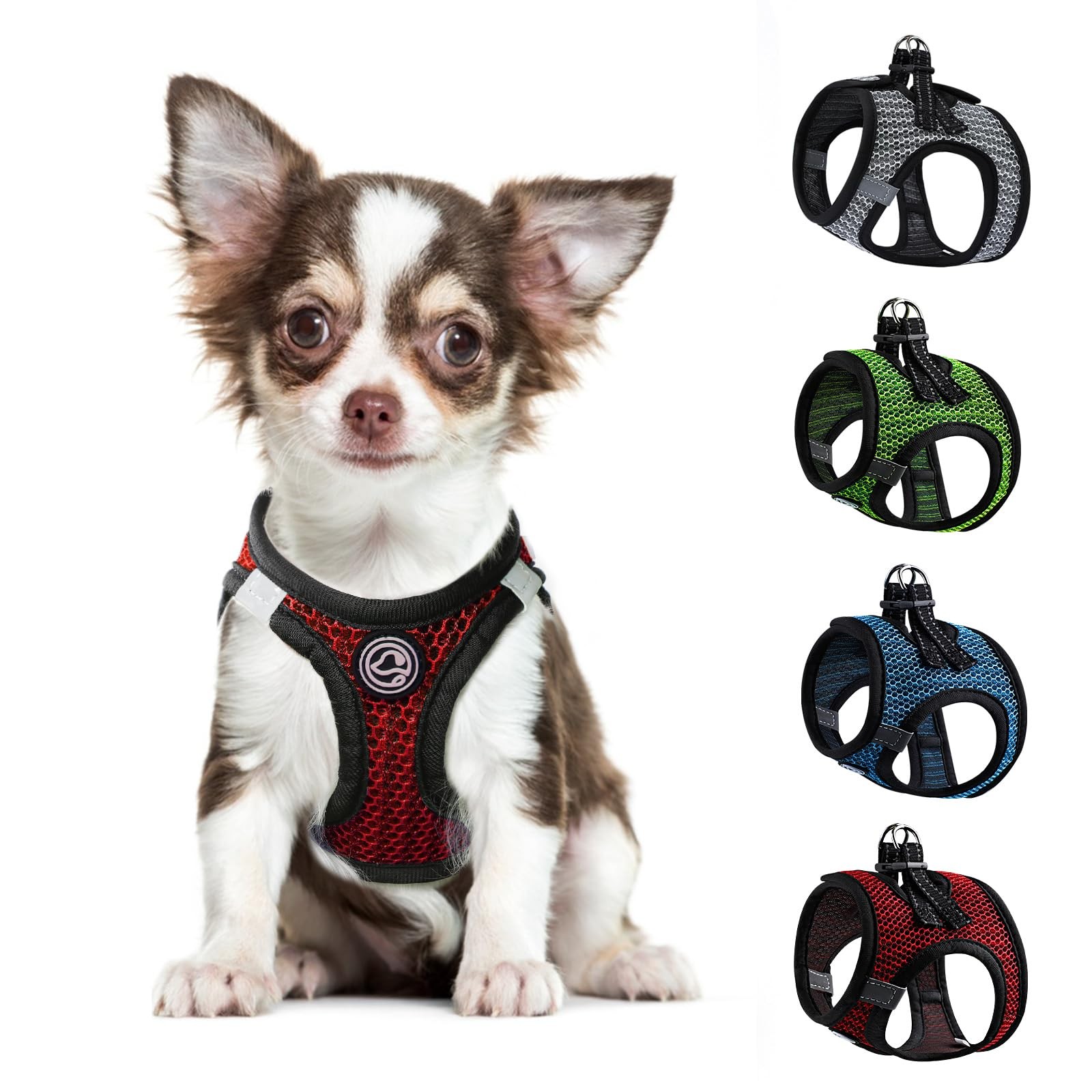 Dog Harness for Medium Dogs Chihuahua Harness Tiny Dog Harness for Cats Dogs