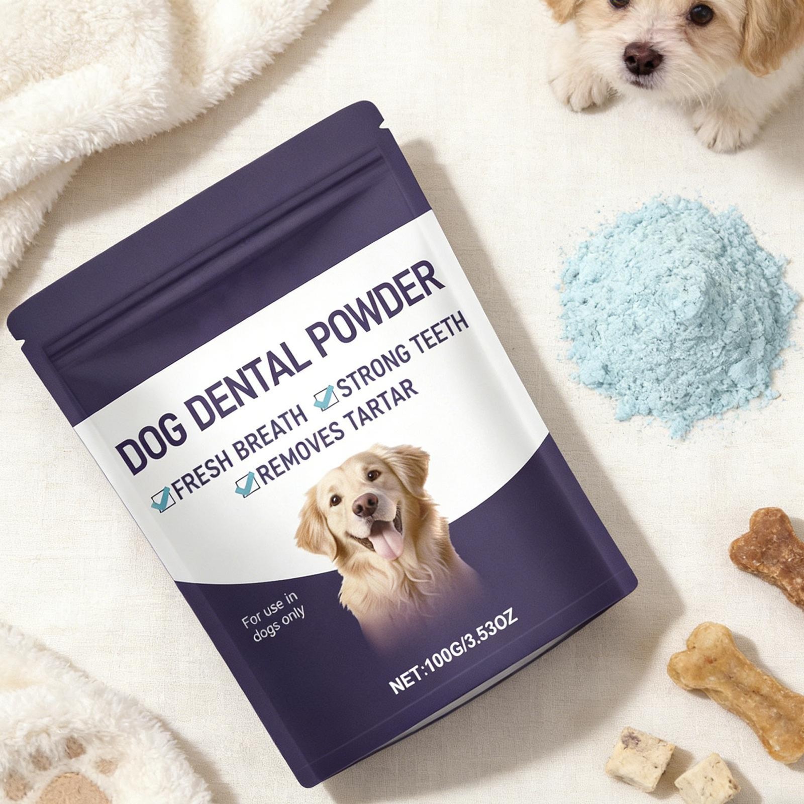 ProDenta All Natural Dog Dental Breath Powder 100g
