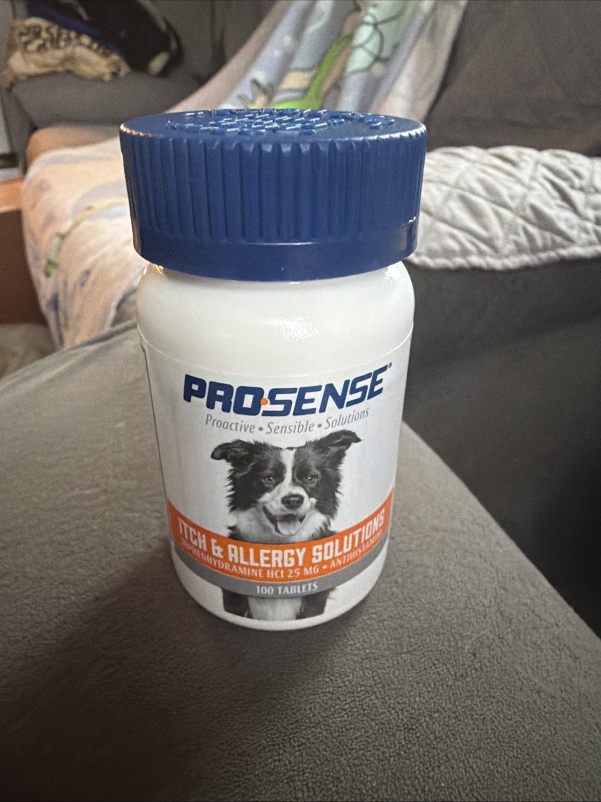 PRO SENSE Fast Allergy & Itch Relief Chewable Tablet For DOGS, 100 Count