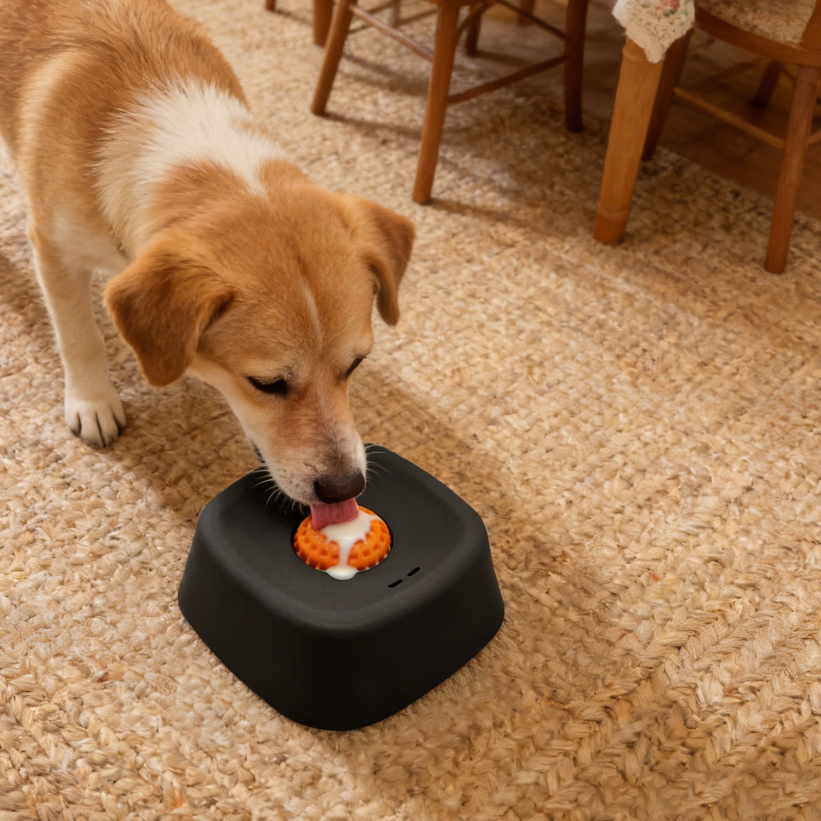 Slow Feeder Dog Bowl, Interactive Feeding Slow Dog Bowl, ABS Dog Food Bowl