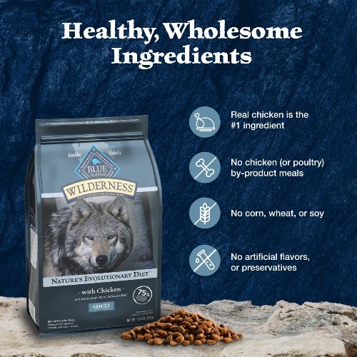 Blue Buffalo Wilderness High Protein Natural Adult Dry Dog Food