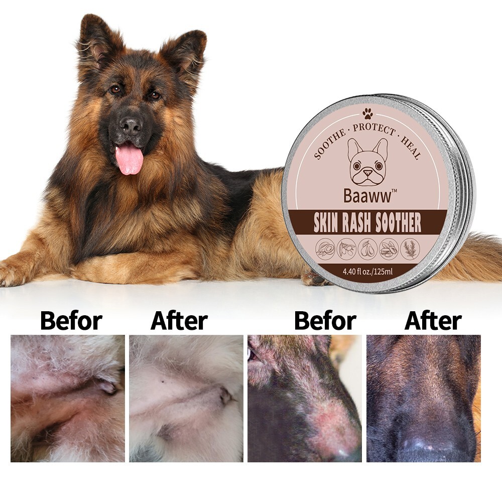 Dog Skin Rash Soother, Easy to use Stick 4.23OZ,Allergy and Itch Relief for Pets