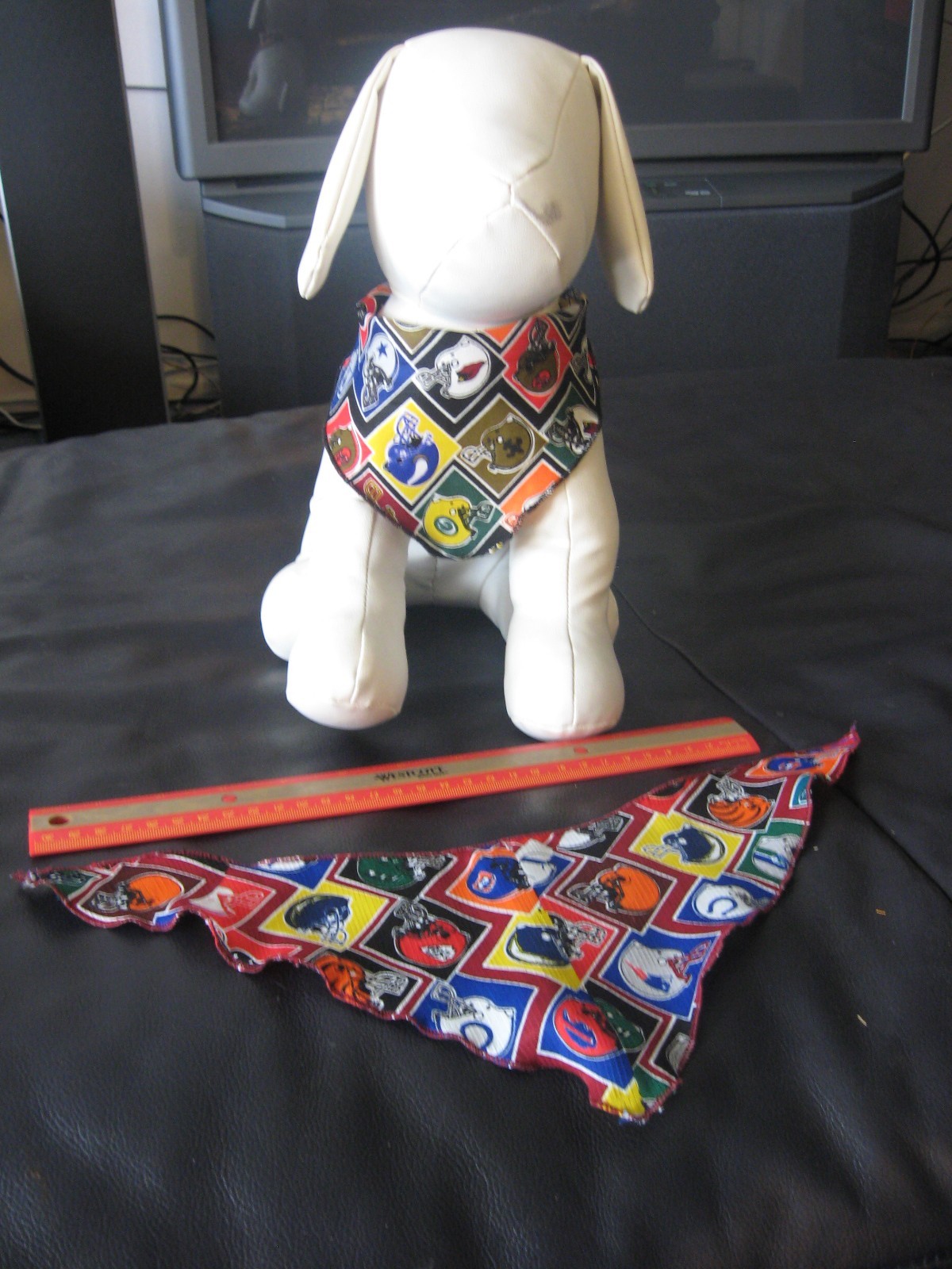 50 Dog Grooming BANDANAS EVERYDAY Finished PET SCARF TieOn BANDANNA XS S M L XL